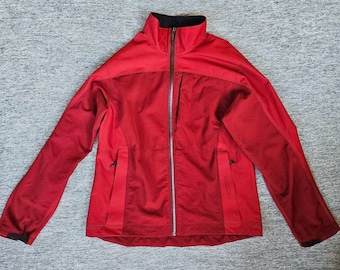 Vintage Arcteryx Shell Jacket Women's Large Red Goretex MADE IN CANADA Gorpcore
