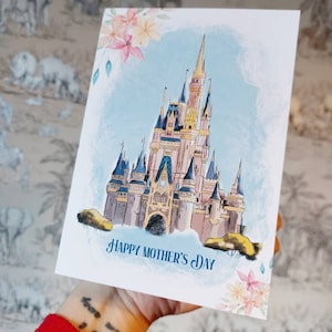 Wdw orlando parks Muttertagskarte. Epcot. Zauberreich. Tierreich & Hollywood Studios. Aschenputtel Schloss. Mama, Mama, Nana, Oma