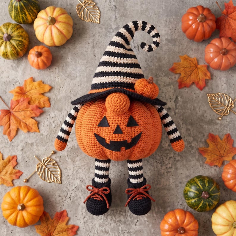 Halloween Pumpkin Gnome Crochet Pattern PDF Witch Gnome Pattern, Spooky Amigurumi, Witch Hat Pattern, Halloween Decor, Digital Download
halloween crochet
witch gnome pattern
spooky amigurumi
halloween craft pdf
halloween decor
halloween crochet
halloween gift
halloween decoration
witch hat pattern
ghost pumpkin
amigurumi pattern
crochet pattern
fall decor
digital download
halloween decor
thanksgiving
thanksgiving decor
gift for her
gift for him
personalized gift