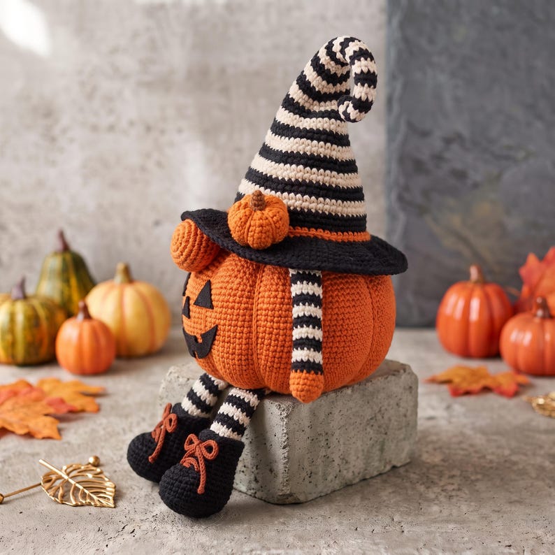 Halloween Pumpkin Gnome Crochet Pattern PDF Witch Gnome Pattern, Spooky Amigurumi, Witch Hat Pattern, Halloween Decor, Digital Download
halloween crochet
witch gnome pattern
spooky amigurumi
halloween craft pdf
halloween decor
halloween crochet
halloween gift
halloween decoration
witch hat pattern
ghost pumpkin
amigurumi pattern
crochet pattern
fall decor
digital download
halloween decor
thanksgiving
thanksgiving decor
gift for her
gift for him
personalized gift