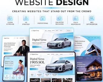 Shopify Website Design Service | E-Commerce Website Design WordPress Website Development | SEO - Optimized | Website Redesign