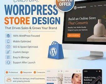 Individuelle WordPress-Webseitenentwicklung | Professioneller Blog | WooCommerce | WordPress-Theme | Responsives Webdesign