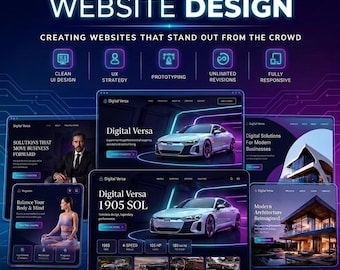 Custom Shopify Website Design Service | Modern UI UX Design | WordPress Website Development | Shopify website template for Car Lovers