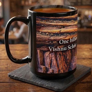 Great Unconformity Mug, One Billion Years Missing, Grand Canyon Geology Gift