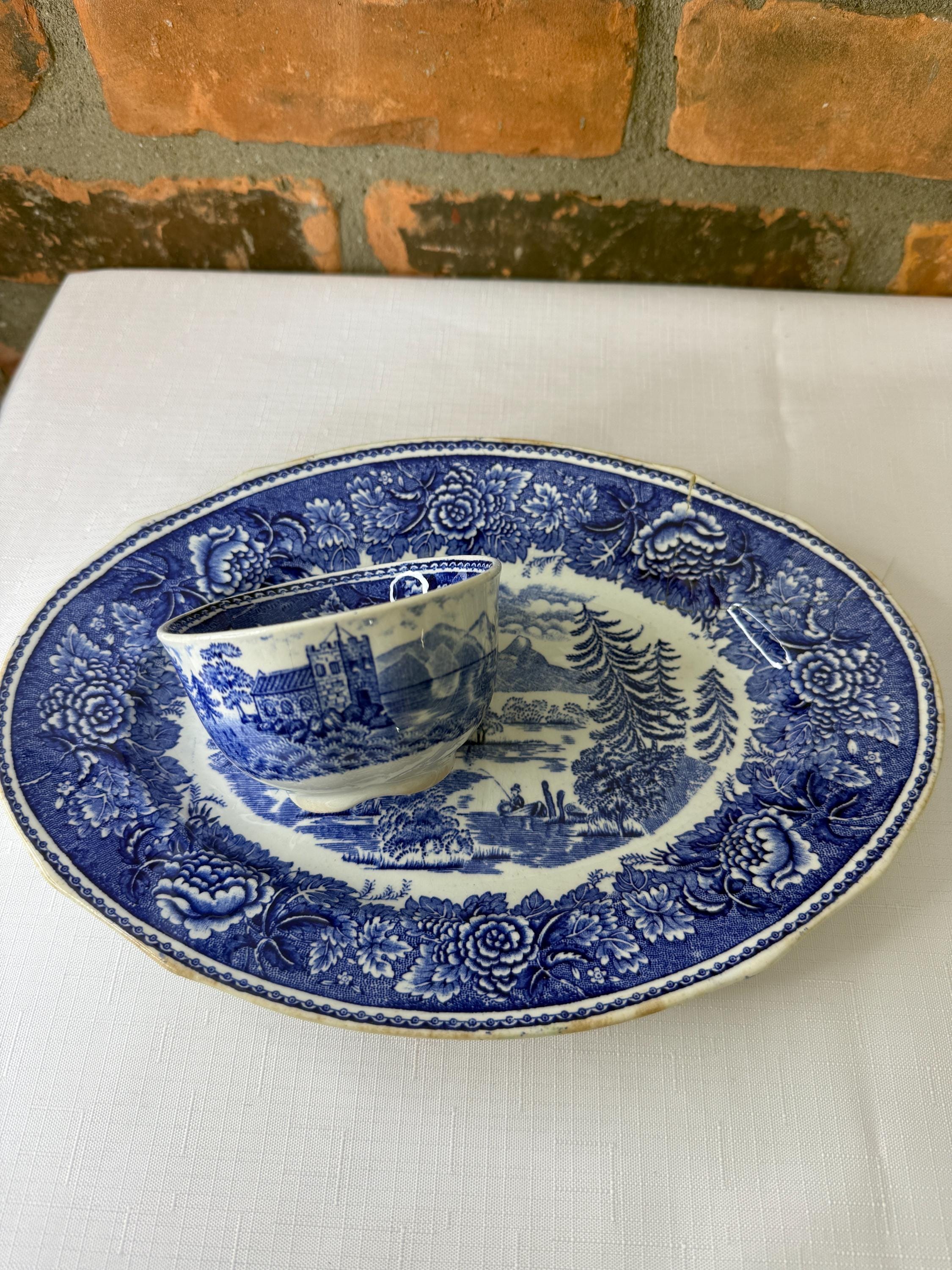 Arabia Finland Blue and White - Etsy