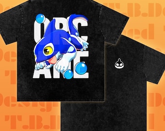 Rivals of Aether 2 Orcane T-Shirt - Snow Washed Oversized