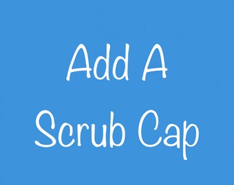 Baby or toddler Cotton Scrub Cap Solid Color