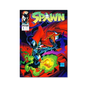 Spawn-Poster | A3-Druck | Wanddekoration | Hochwertiges Kunstwerk | (29,7 x 42 cm)