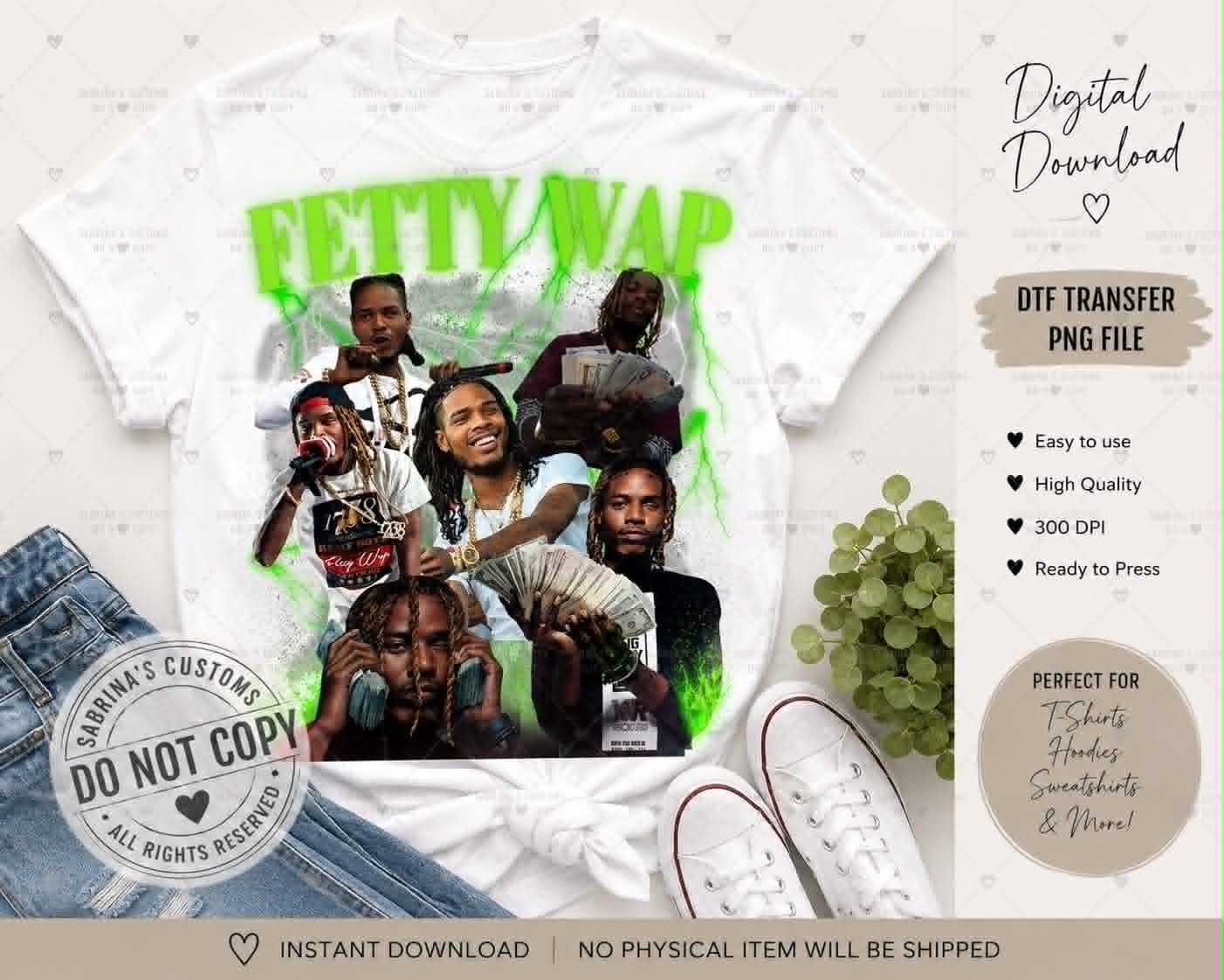 Fetty Wap T Shirt - Etsy