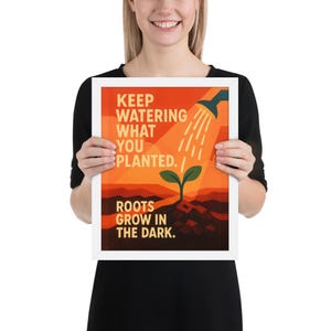 The Worn Watering Can — Person