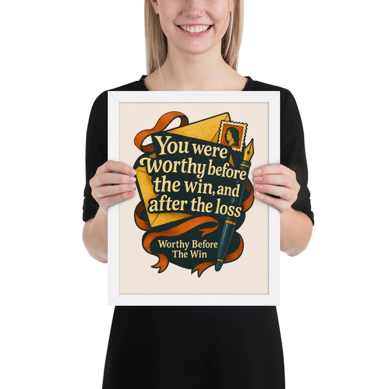 Worthy Before The Win — Person