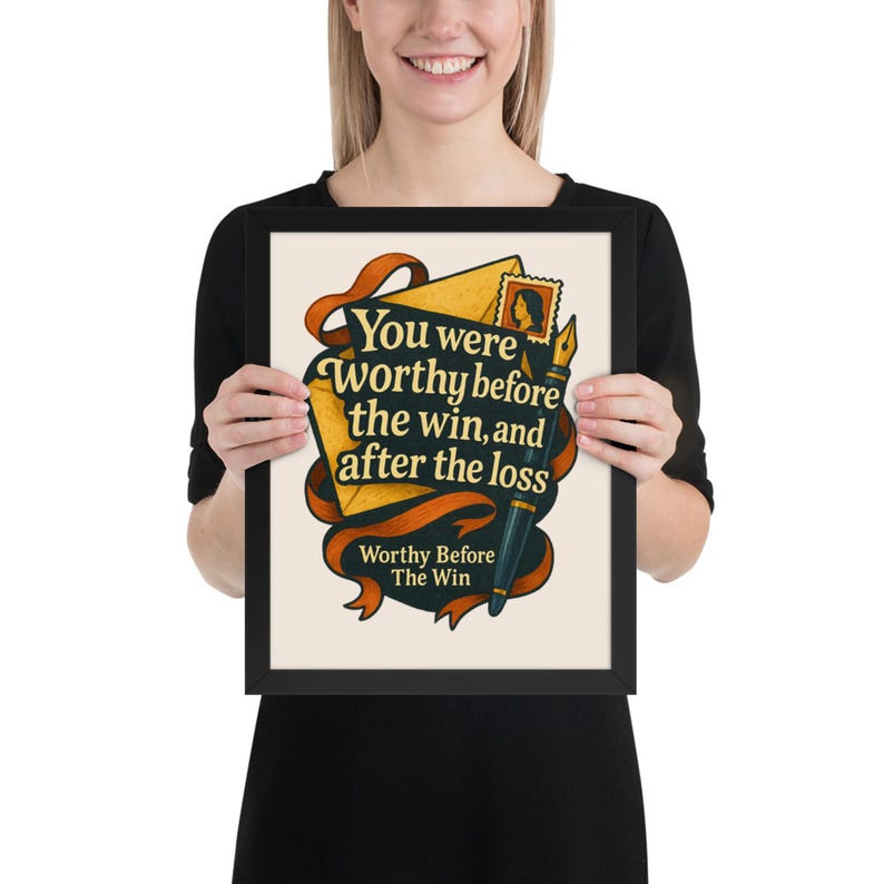 Worthy Before The Win — Person