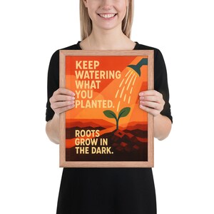 The Worn Watering Can — Person