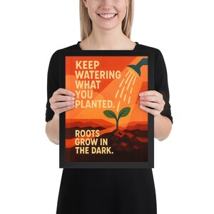 The Worn Watering Can — Person