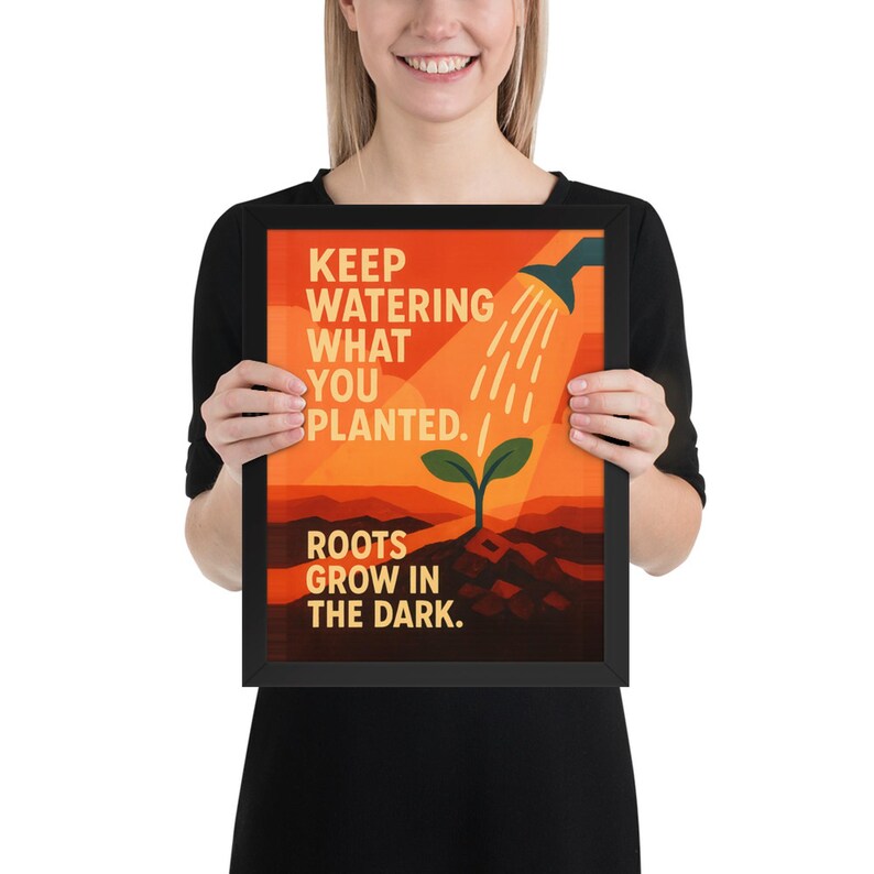The Worn Watering Can — Person
