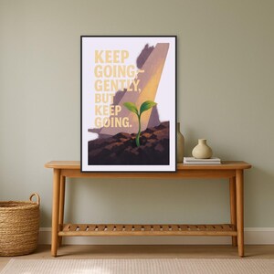 The Worn Envelope You Didn't Throw Away — framed poster room scene
