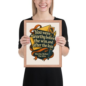 Worthy Before The Win — Person