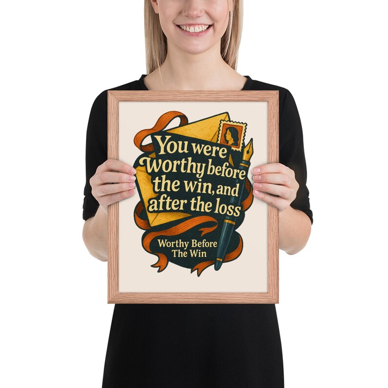 Worthy Before The Win — Person