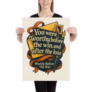 Worthy Before The Win — Person