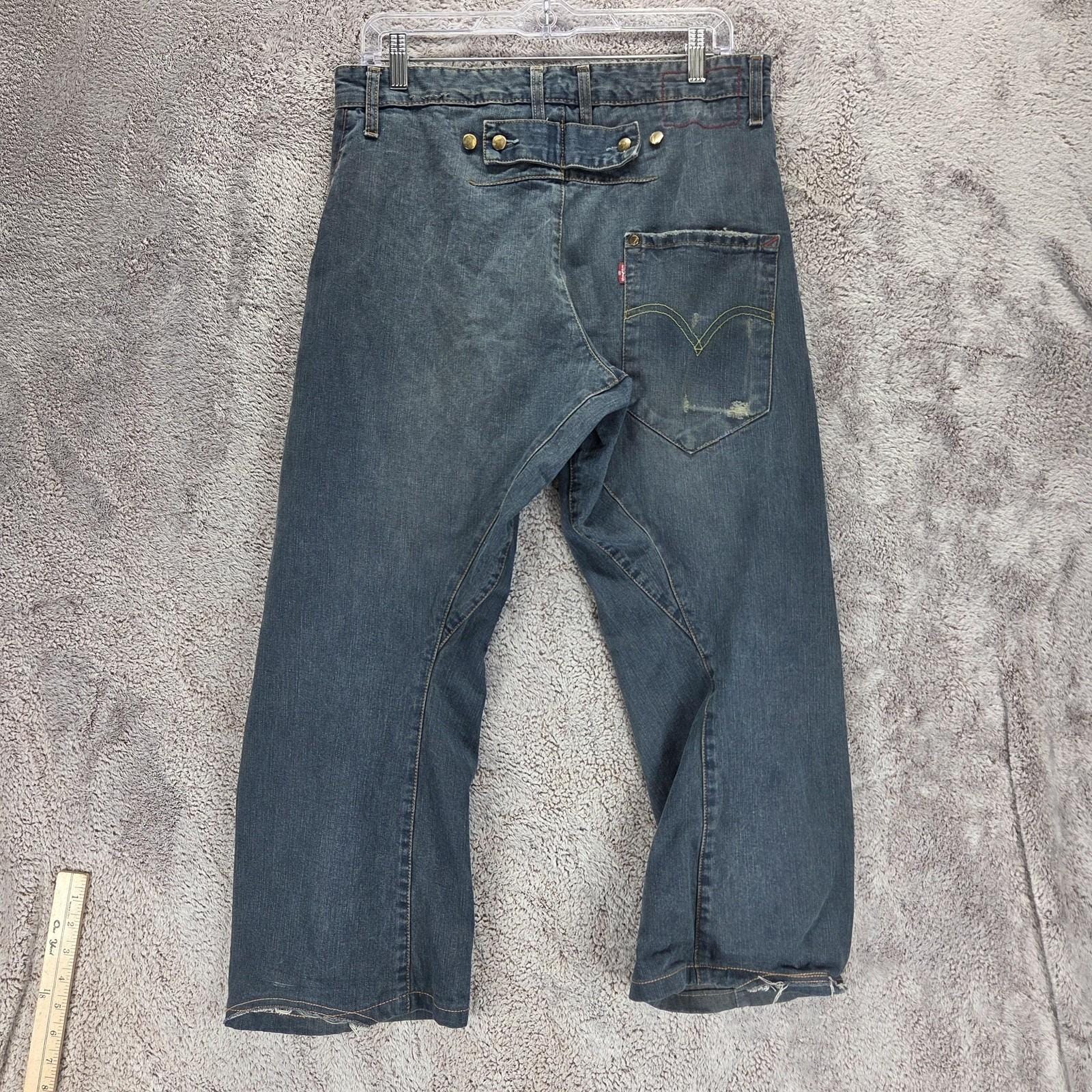 Levis Engineered Jeans Cinch Back - Etsy