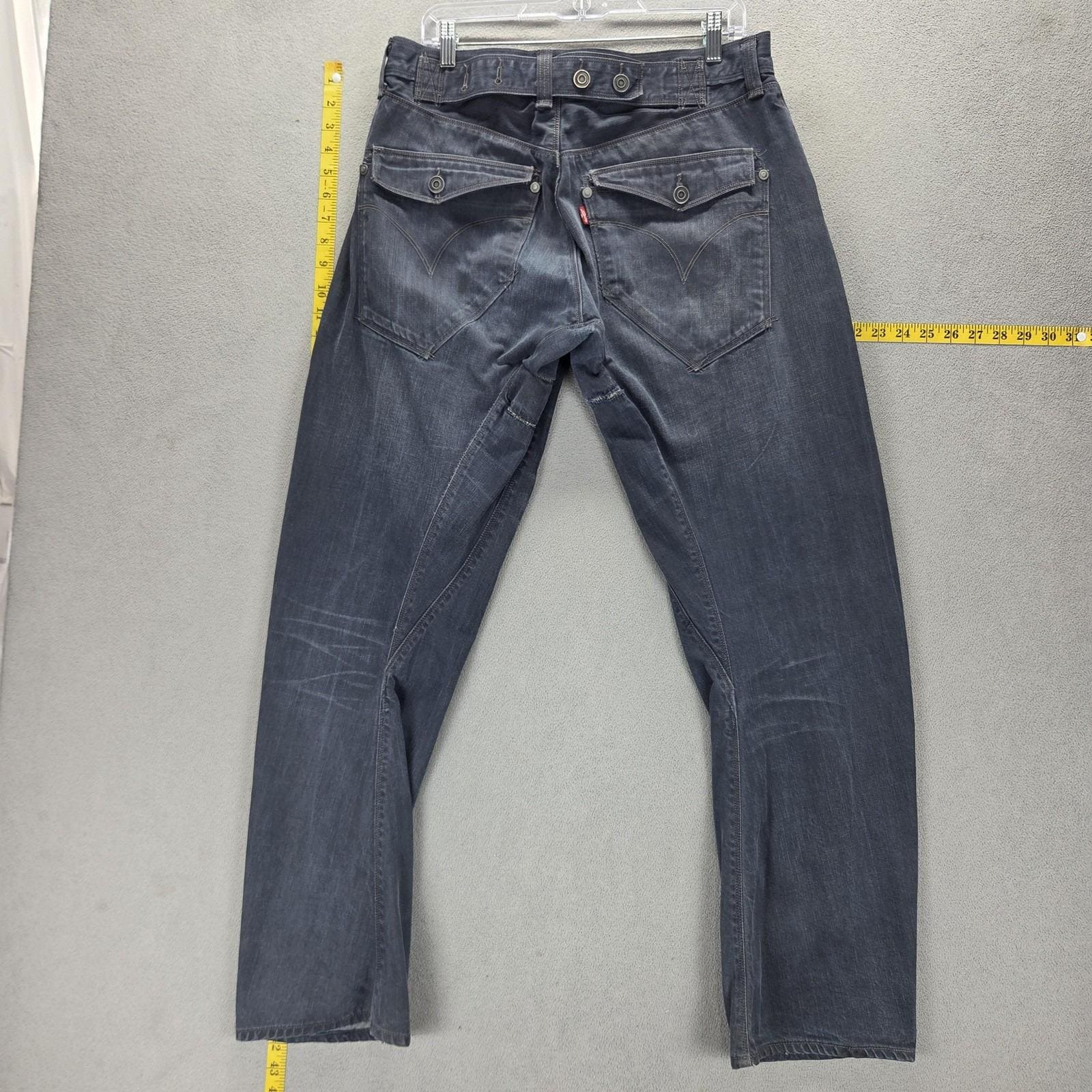 Levis Engineered Cinch Back Levis - Etsy