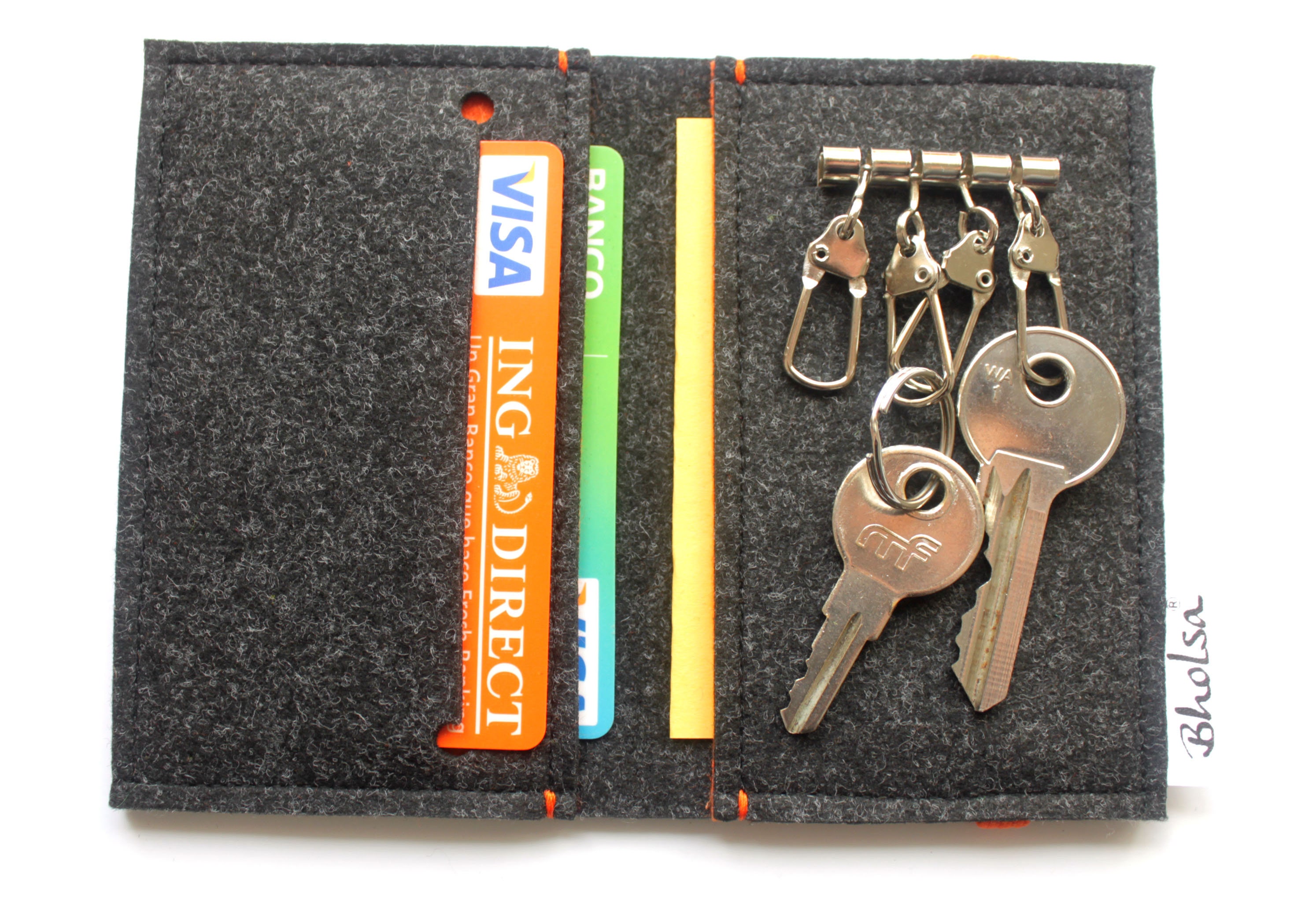 関税/送料込★Rest&Recreation★MIRROR CARD HOLDER KEYRING Myhiju Silver Electroplate Plastics Frame Photocard Holder