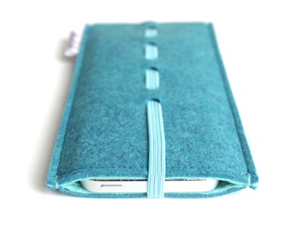 Custom made for fit OnePlus |  One Plus 12 | One Plus 13 | One Plus 13R | One Plus Open | Wave Design - Teal Blue
