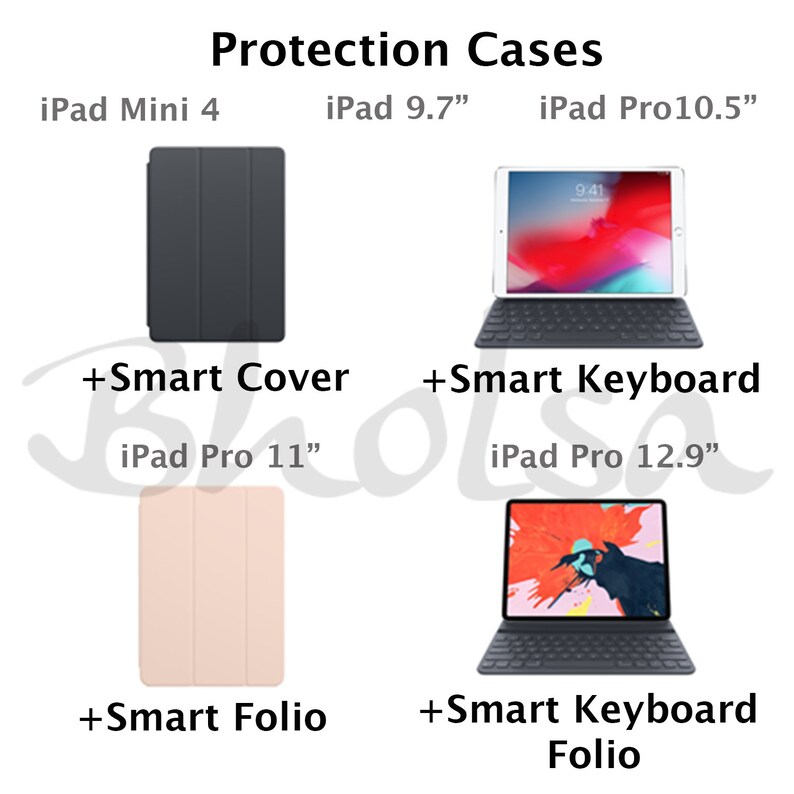 Ipad Air 3 Case Felt Organizer Ipad Pro 11 10.5 12.9 Felt Etsy