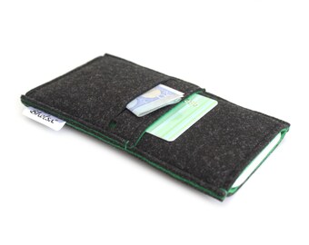 Minimalist Case Felt | Custom made for iPhone, Samsung, Google, Xiaomi, Motorola, Oppo | All Brands | Minimalist Design | Graffiti Black