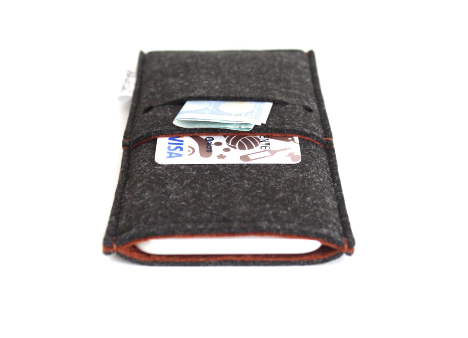 Xiaomi 14 / Xiaomi 14T Pro / Funda de fieltro acolchada y protectora para Xiaomi 14 / Xiaomi 14T Pro - Diseño minimalista - Graffiti Black