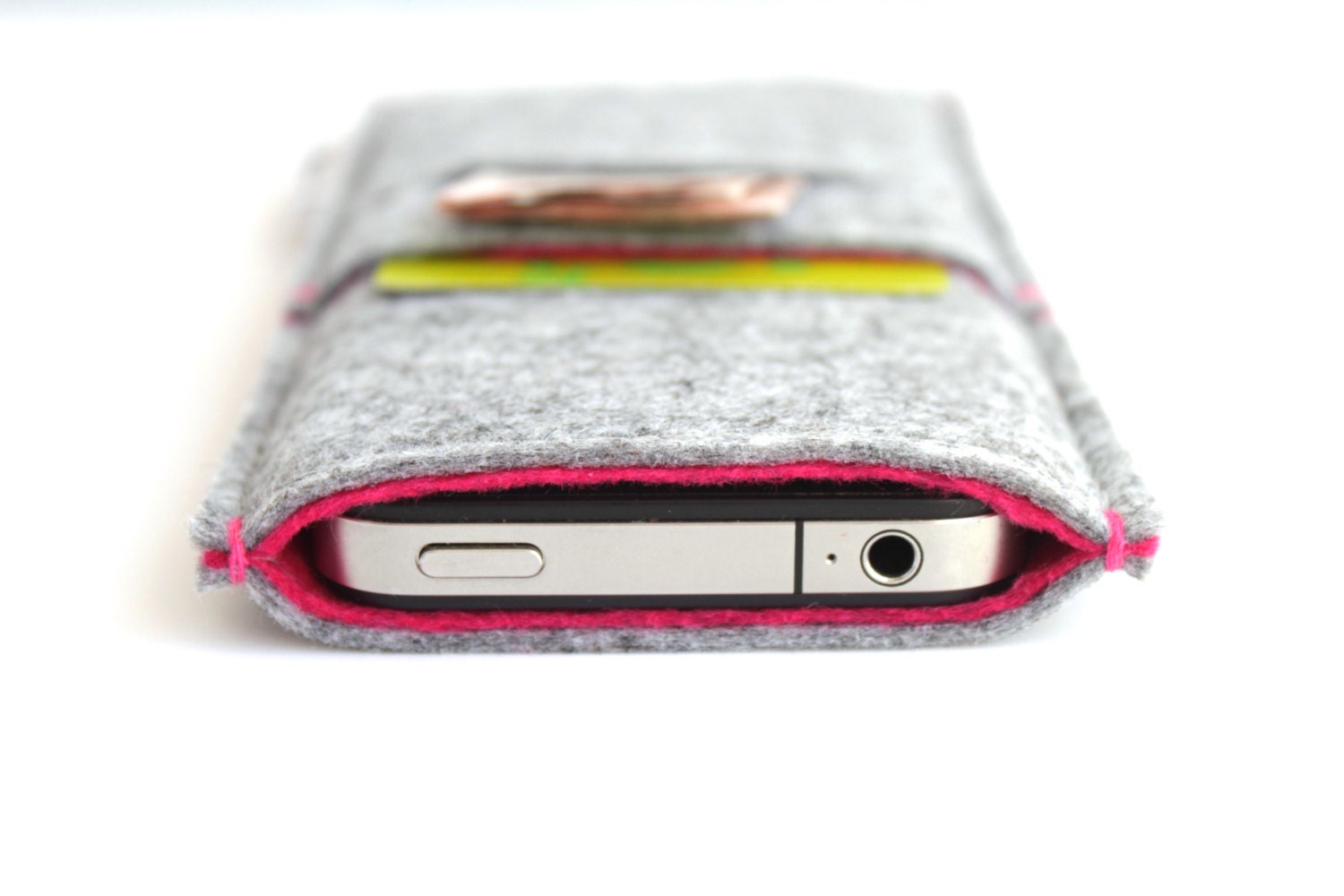 Xiaomi 14 / Xiaomi 14T Pro / Custodia in feltro imbottita e protettiva per Xiaomi 14 /Xiaomi 14T Pro - Design minimalista - Grigio chiaro