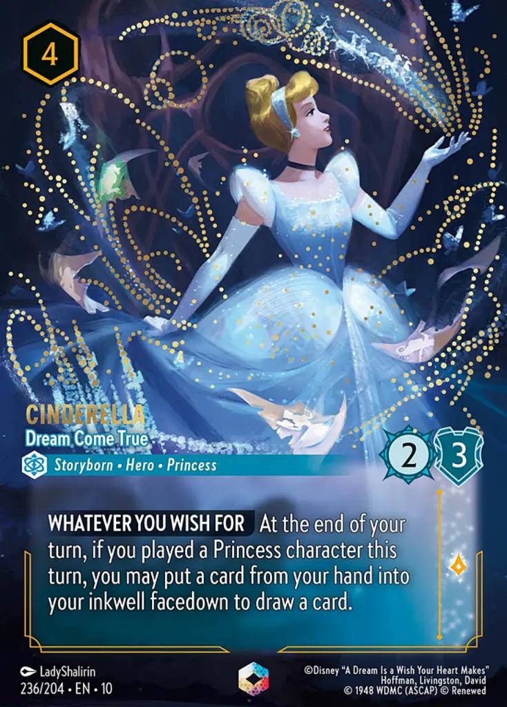 Cinderella Enchanted Lorcana - Etsy
