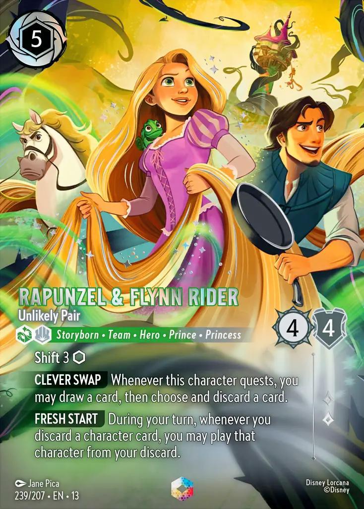 ラプンツェル エンチャンテッド Lorcana Enchanted Rapunzel - Etsy