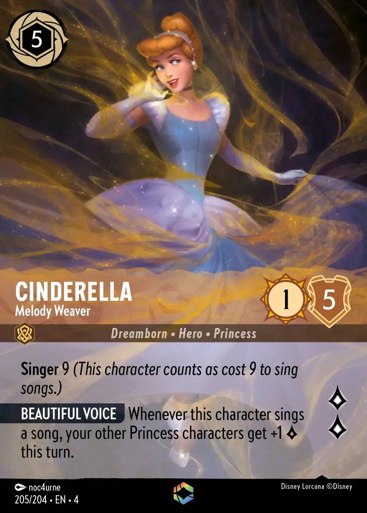 Disney Lorcana シンデレラ エンチャンテッド　ロルカナ Cinderella Enchanted Lorcana - Etsy