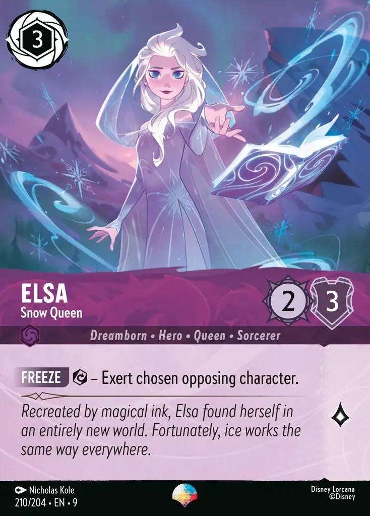 Lorcana enchanted elsa - Etsy 日本