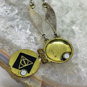 Golden Snitch Locket Etsy