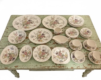 Johnson Brothers Sheraton Dinnerware – Vintage Floral Ironstone Made in England -Individual Pieces