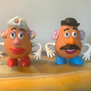Vintage Disney Pixar Mr. & Mrs. Potato Head Toy Story 2 1999
