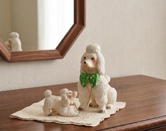 Made in Japan Spaghetti Ware Poodles, Set of 3 Poodles, 1950s