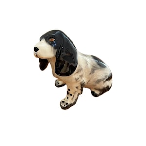 Vintage Cocker Spaniel Figurine: W.R. Midwinter Pottery, Made in England