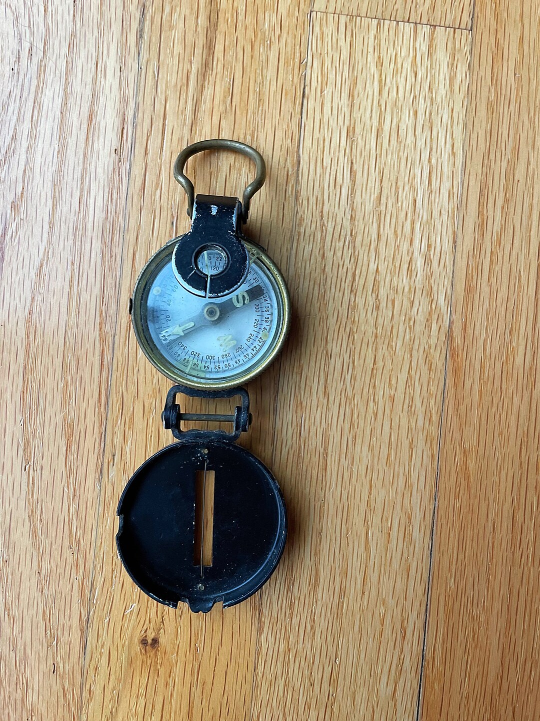 Vintage Compass Official Engineers Compass No. 13164 EC Military Type