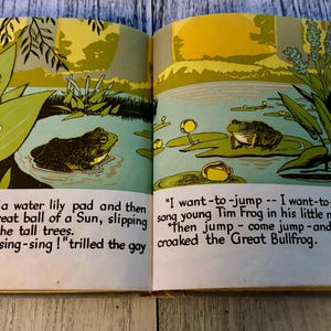 Vintage Tim Tadpole and the Great Bullfrog Hardcover - 1952 -marjorie ...