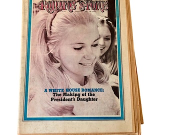 Vintage Rolling Stone Magazine #85 June 24 1971 White House Romance