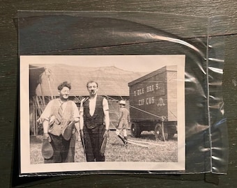 1941 Cole Bros Circus Clowns Photo, R.E. Conover Collection, Vintage Circus Memorabilia
