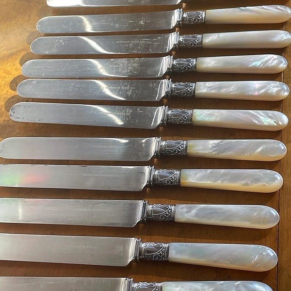 Pearl Handle Knives Etsy