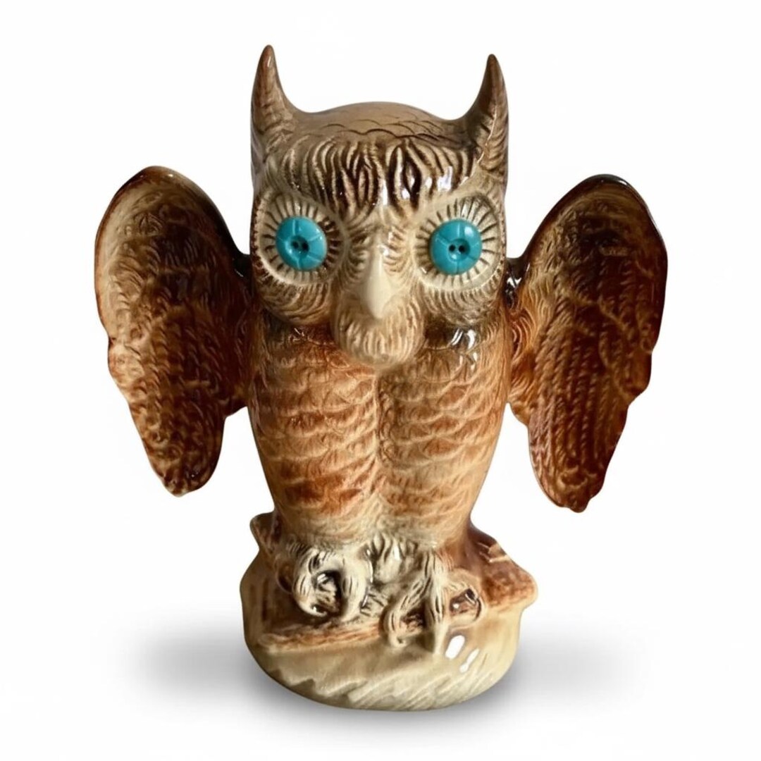 ビンテージ ウエストモアランド フクロウ③ Westmoreland Owl Vintage Westmoreland Glass Owl Fairy Lamp - Etsy