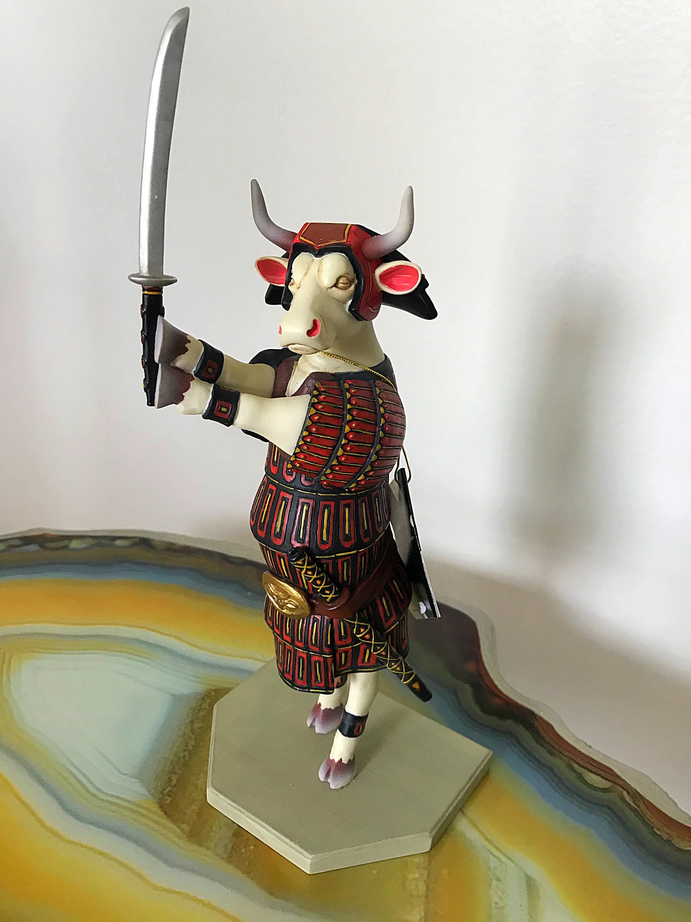 Cow Parade Figure “SAM MOO RAI” Samurai | eBay
