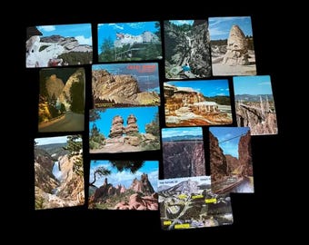 Vintage American West Postcards – Grand Canyon, Fred Harvey Collection