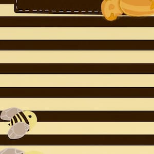 Honigbienen-Sperrbildschirm- und Hintergrundbild-Bundle (Digitaler Download)