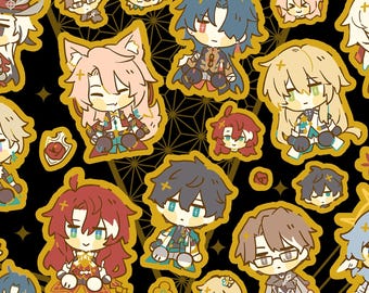 Hoja de pegatinas de Honkai Star Rail